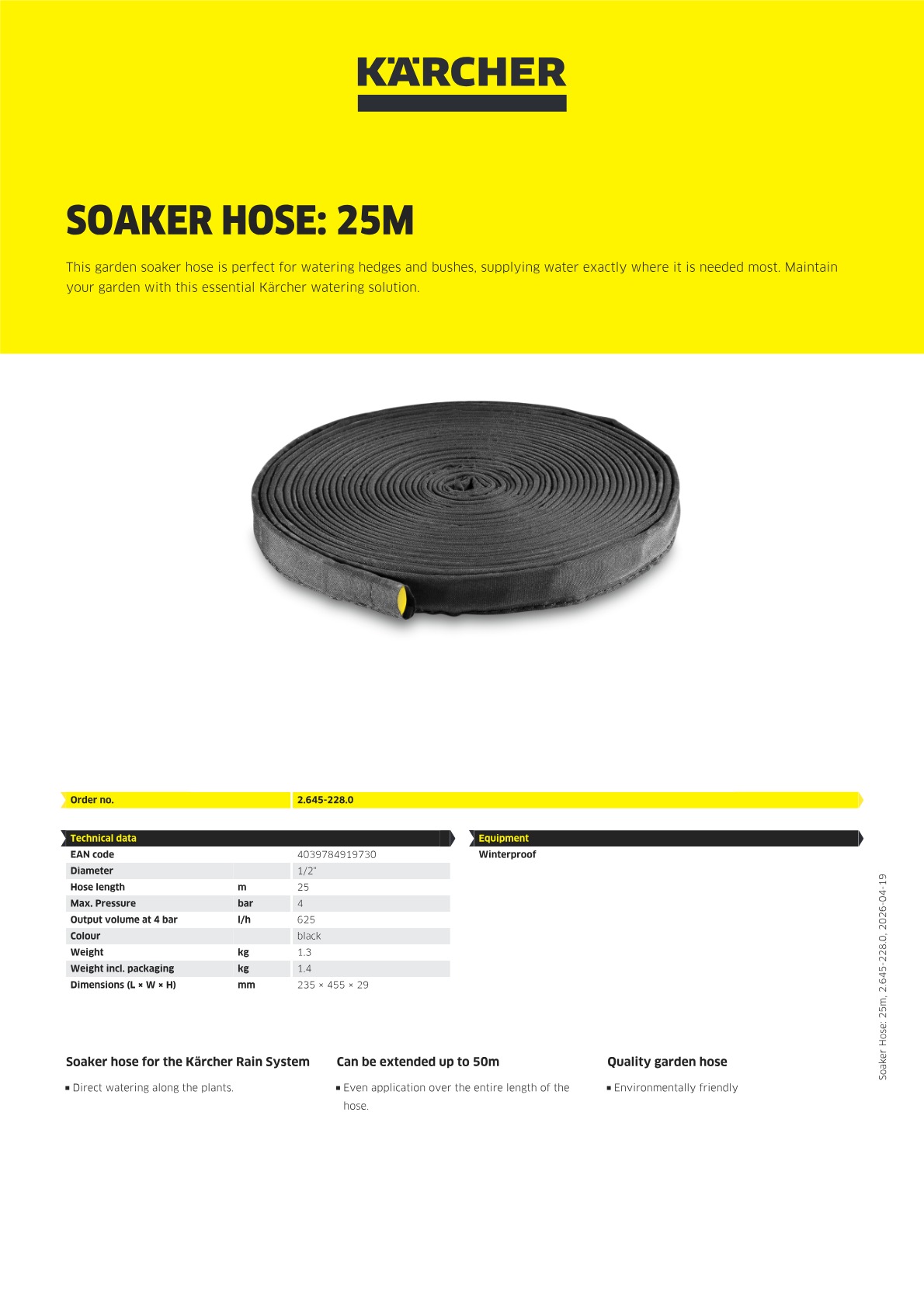 Product information