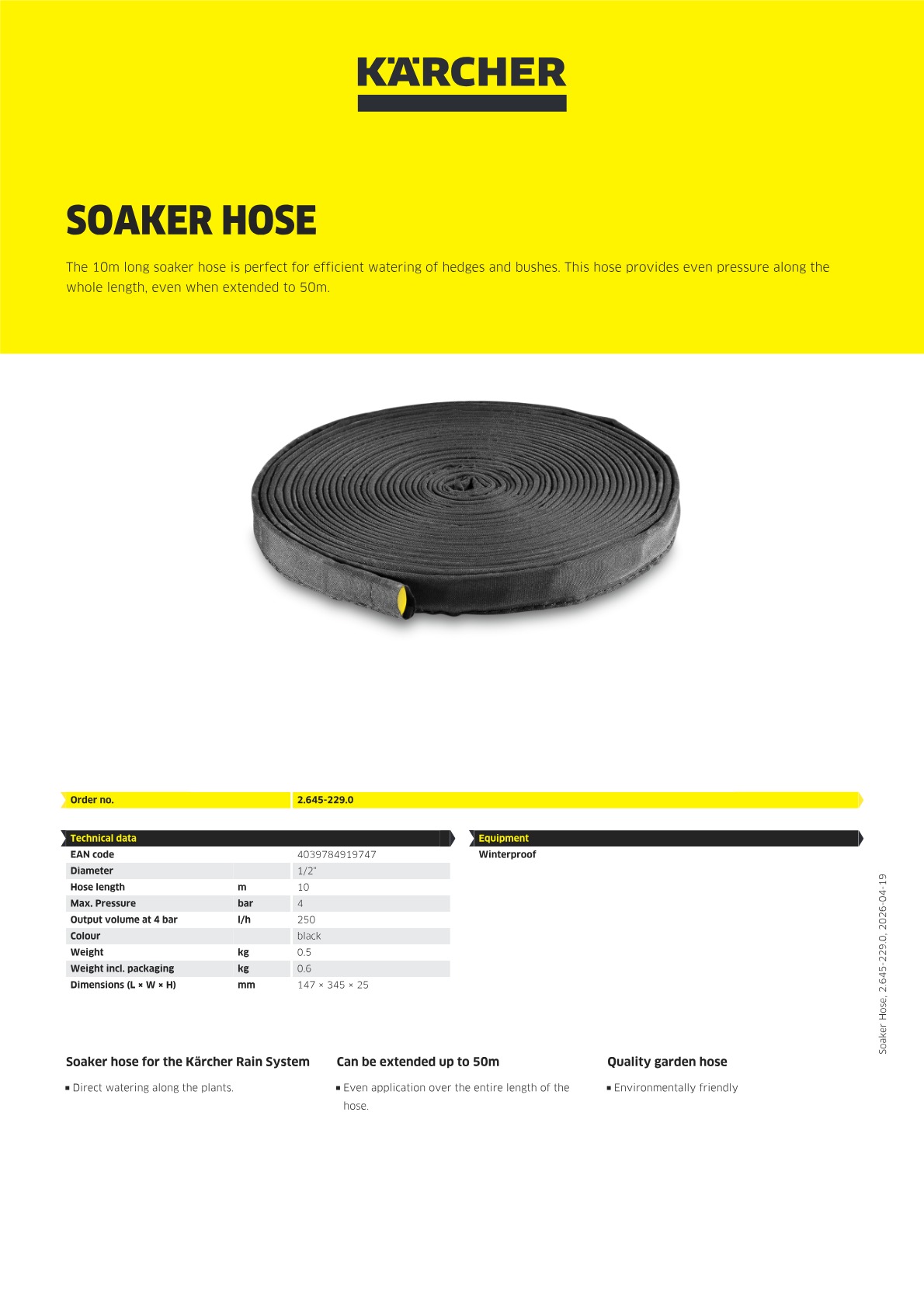 Product information