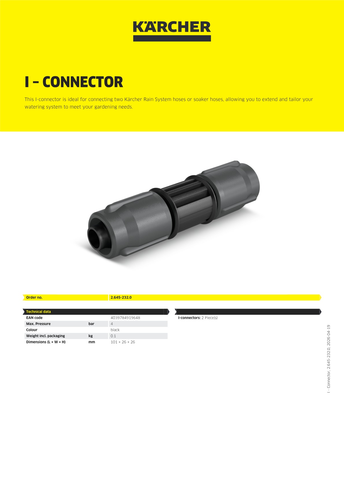 Product information