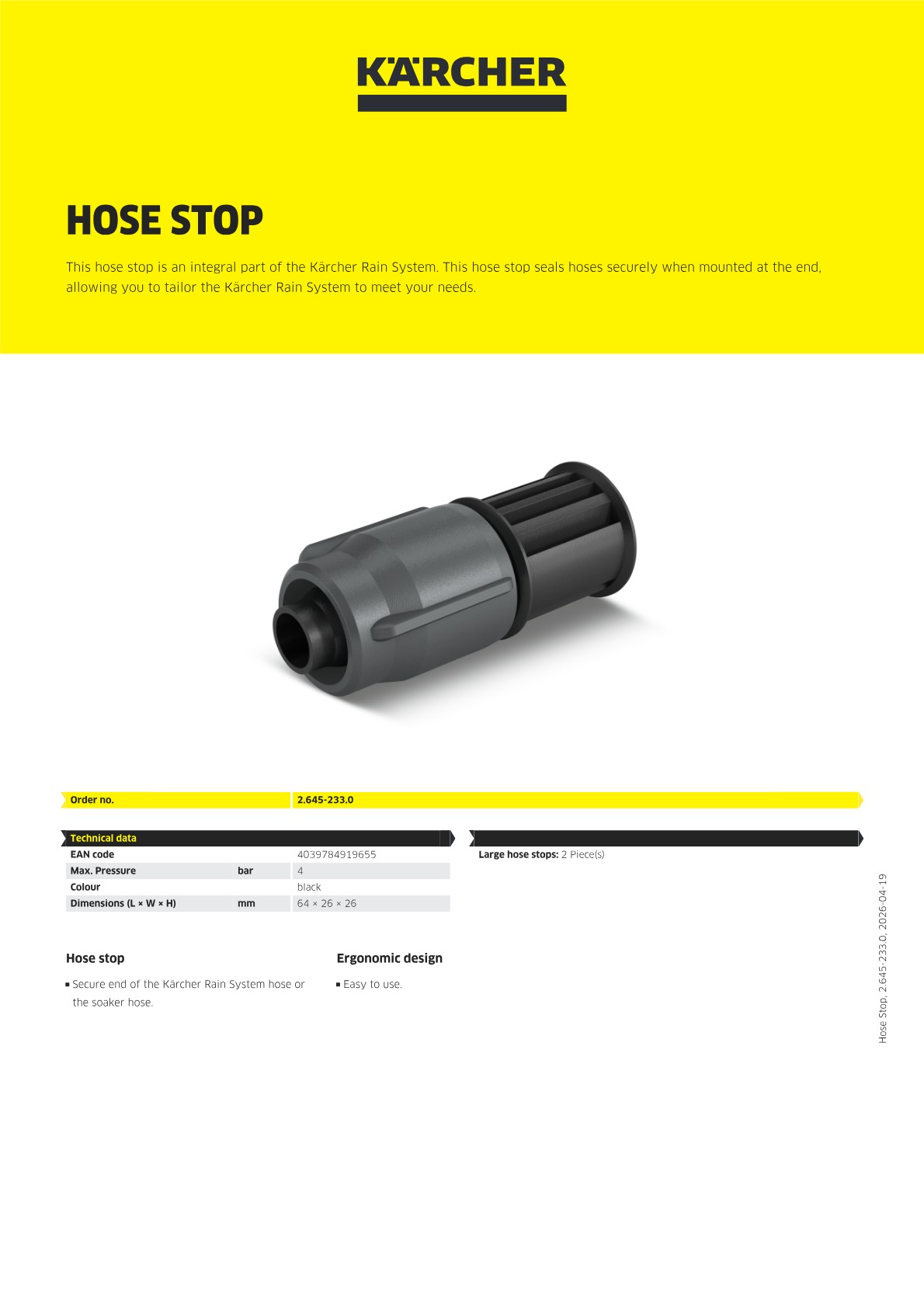 Product information