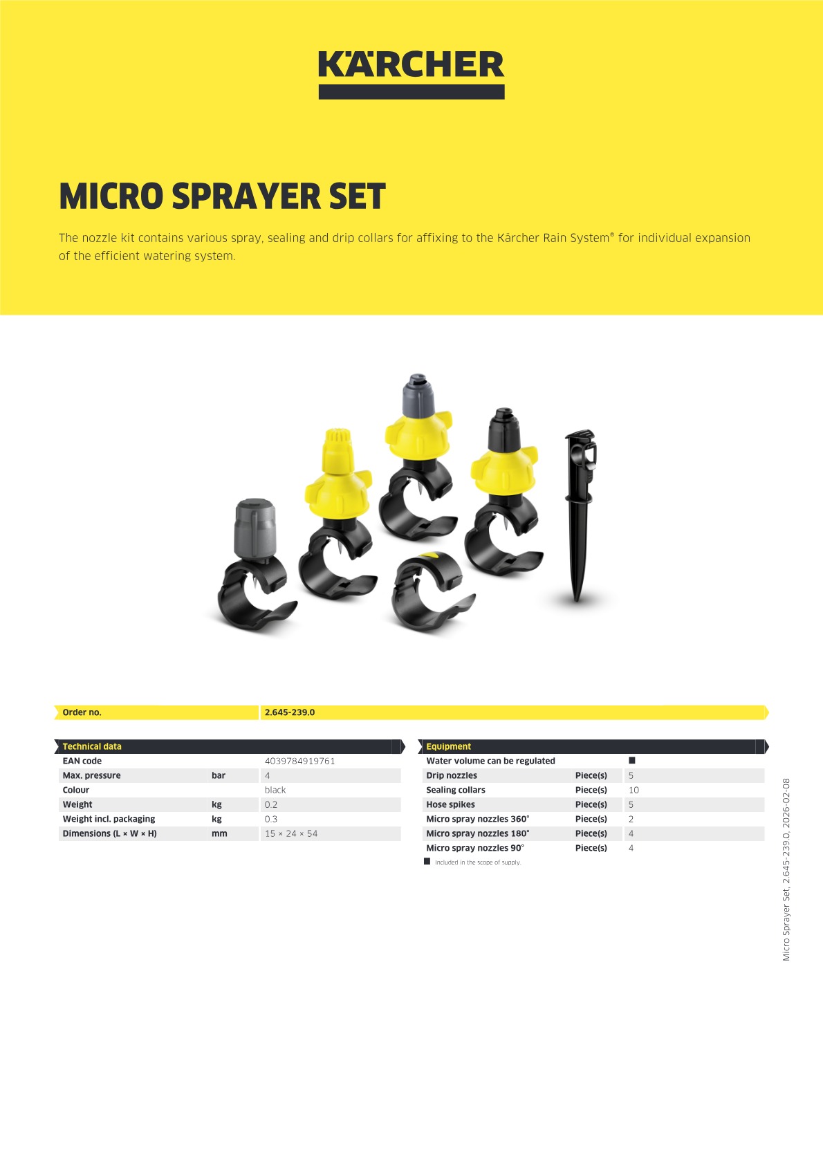 Product information