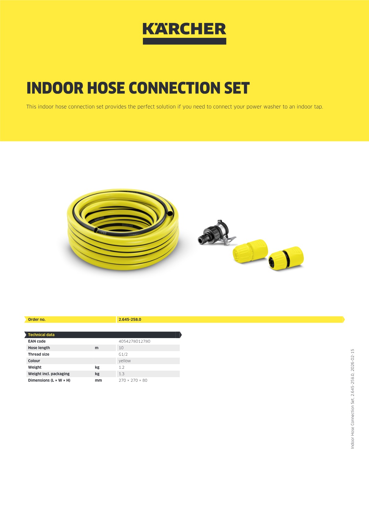 Product information