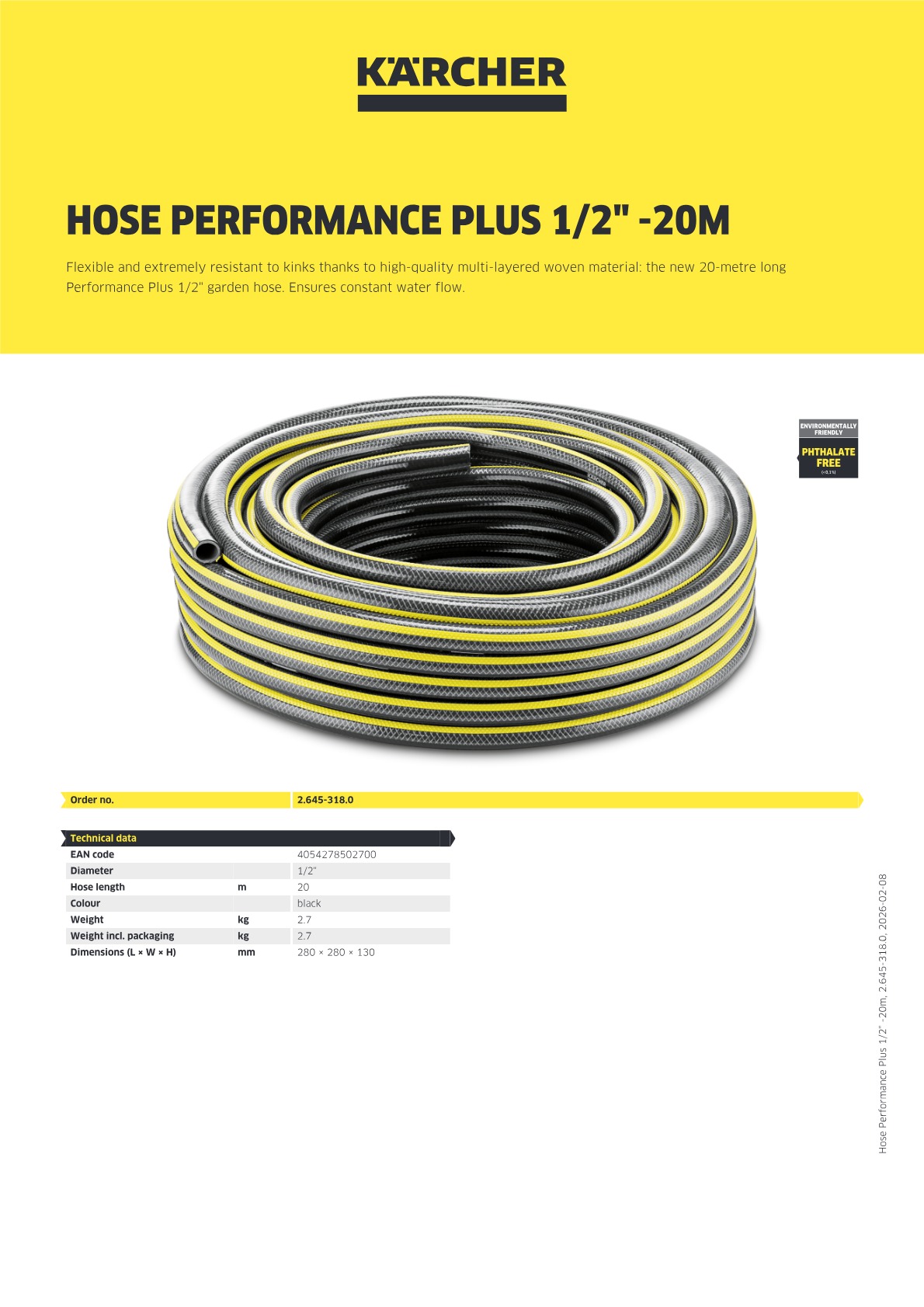 Product information