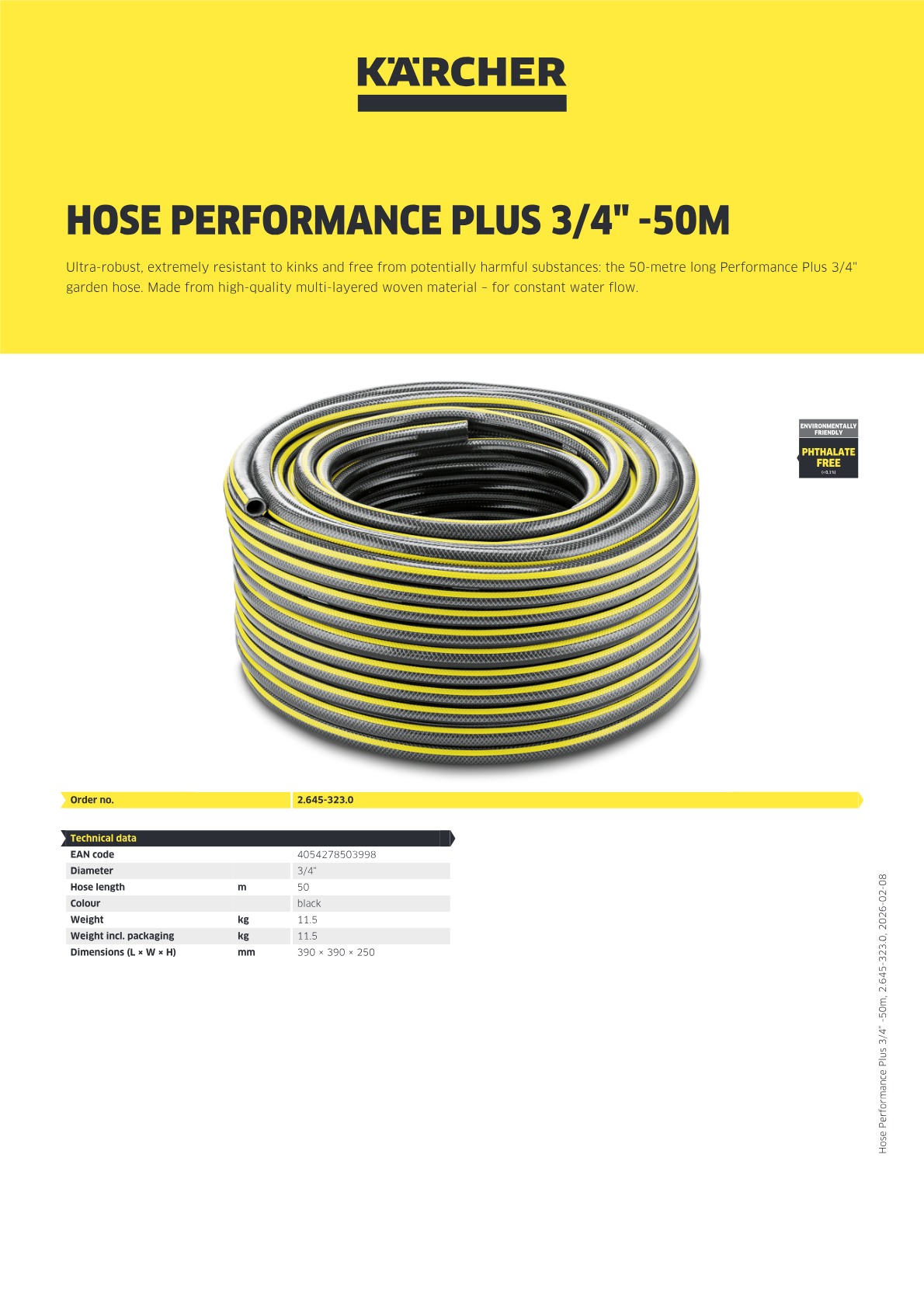 Product information