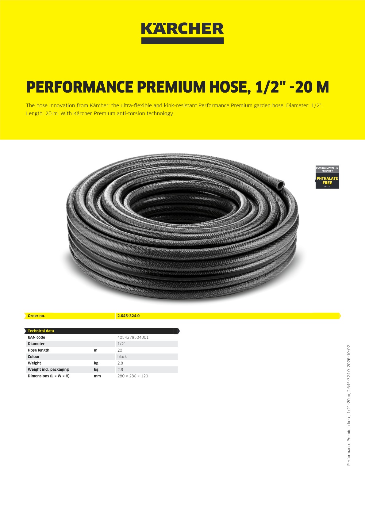 Product information