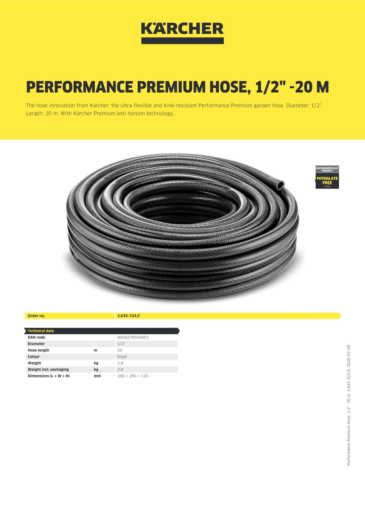 Product information