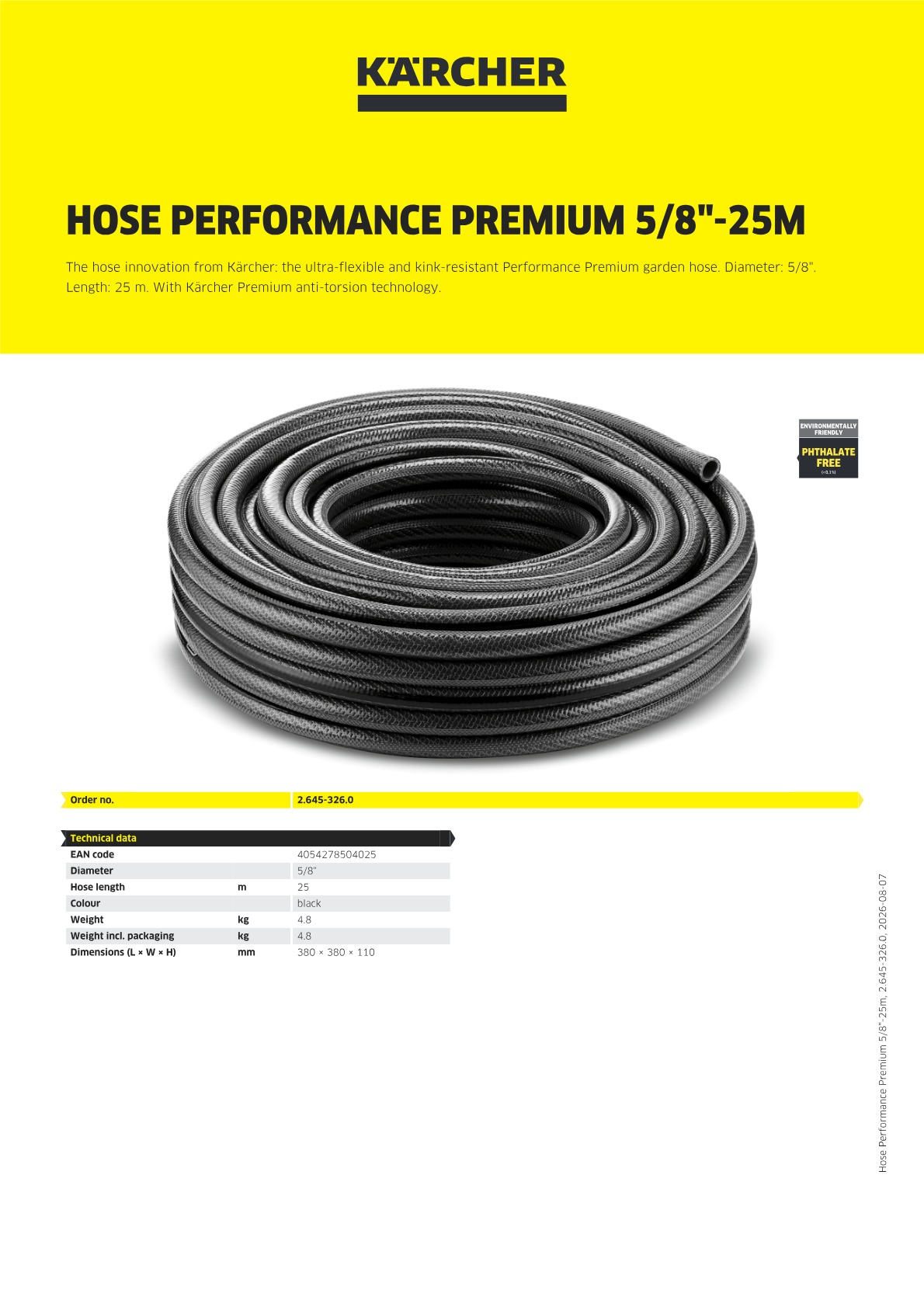 Product information