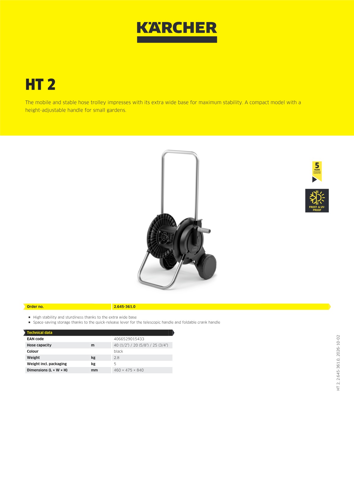 Product information