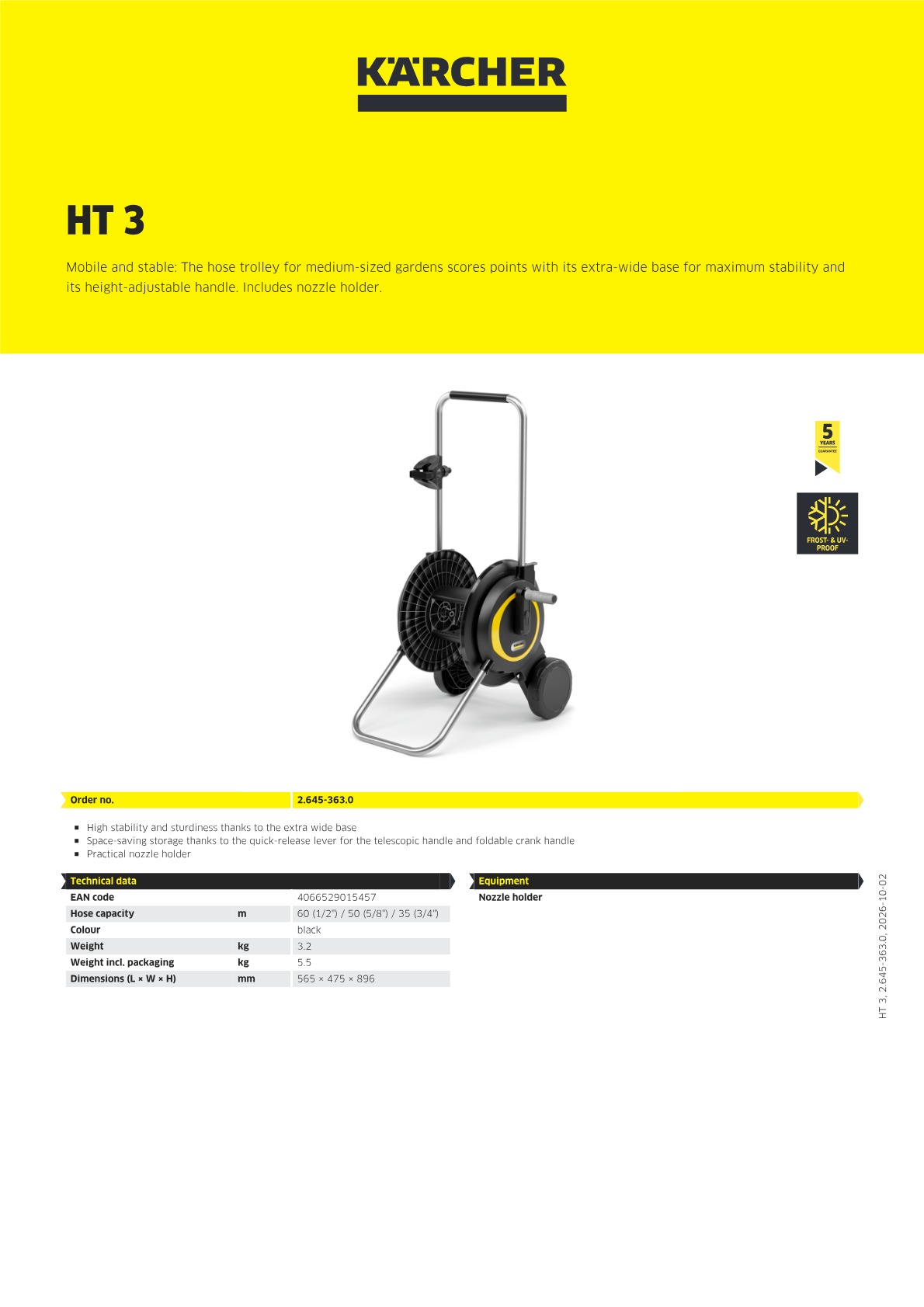 Product information