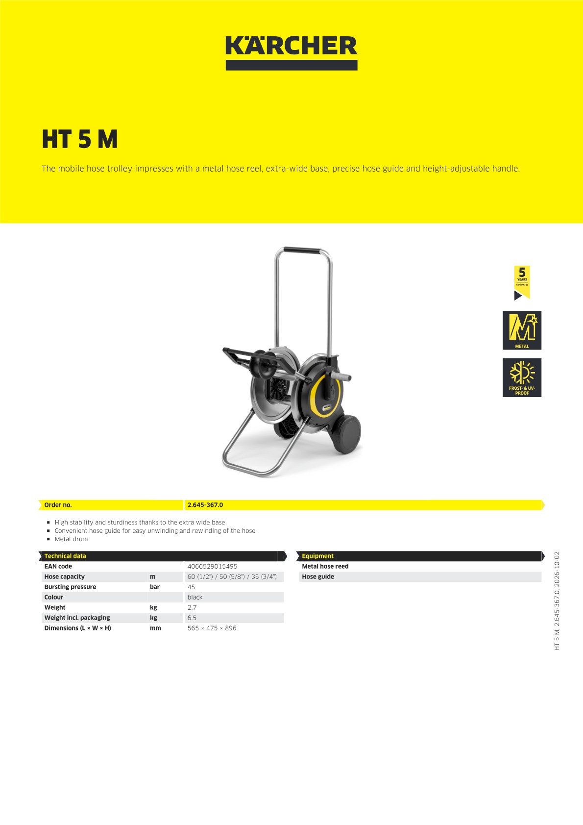 Product information