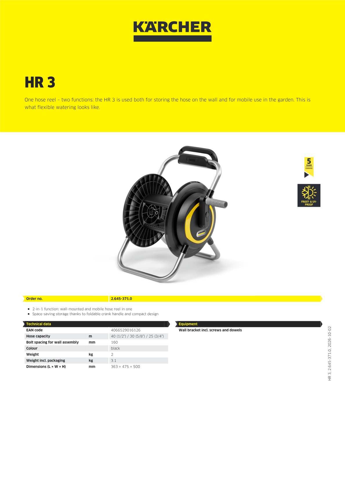 Product information