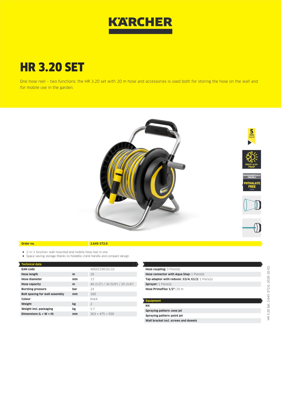 Product information