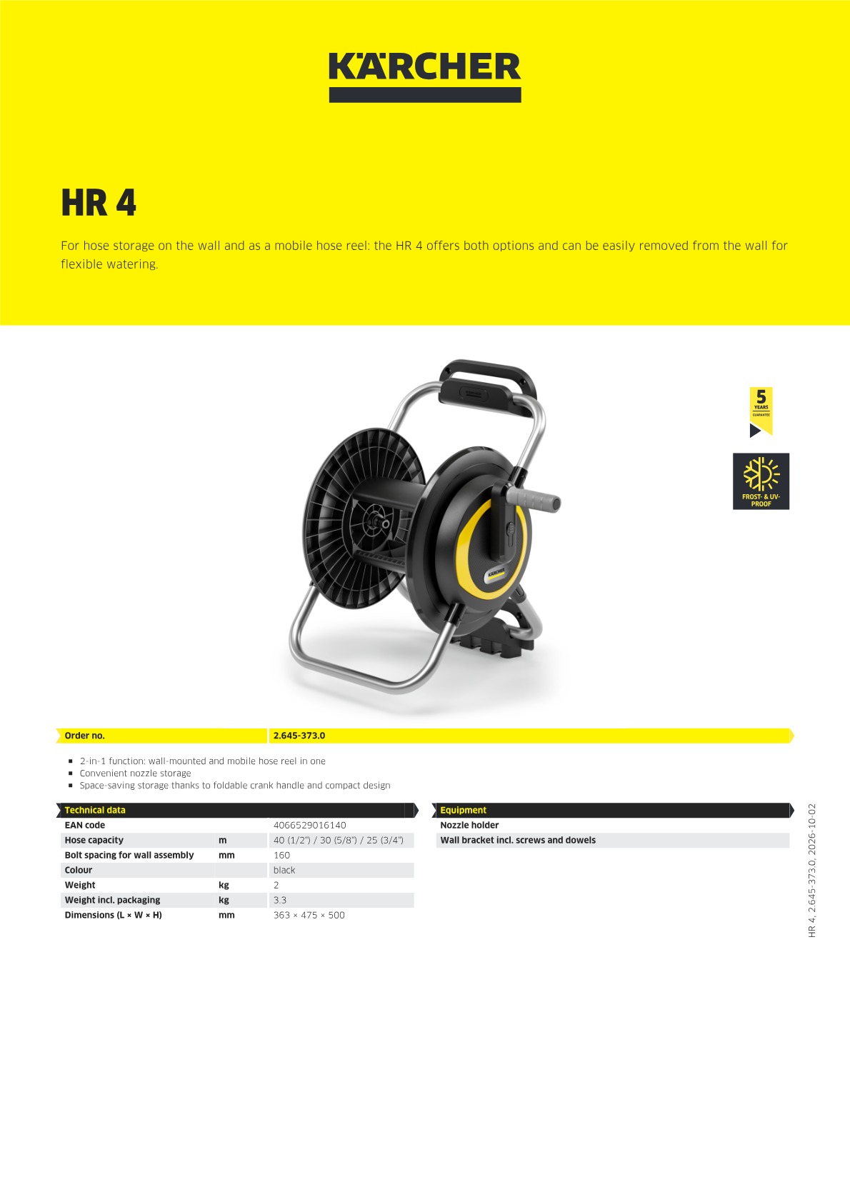 Product information
