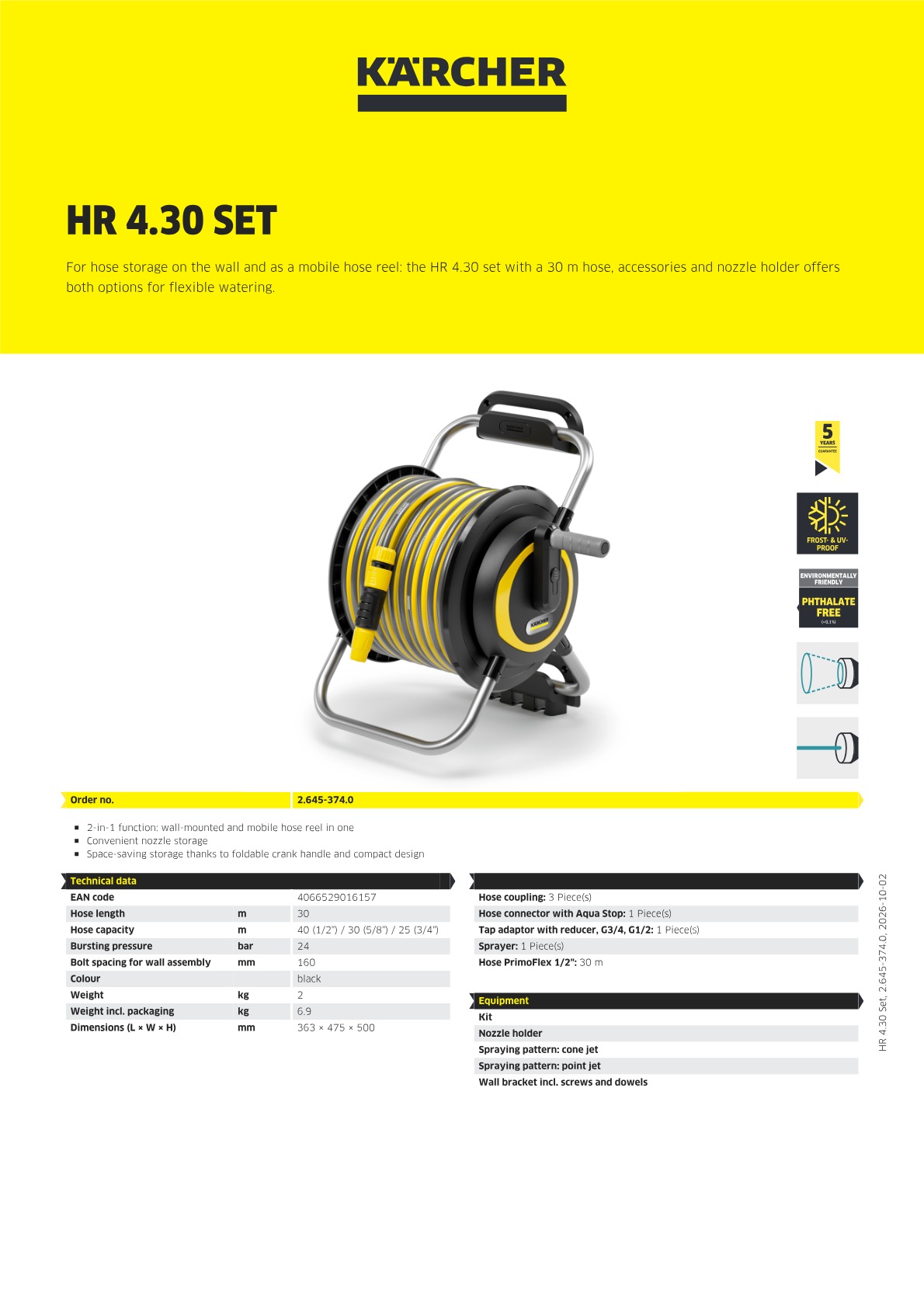 Product information