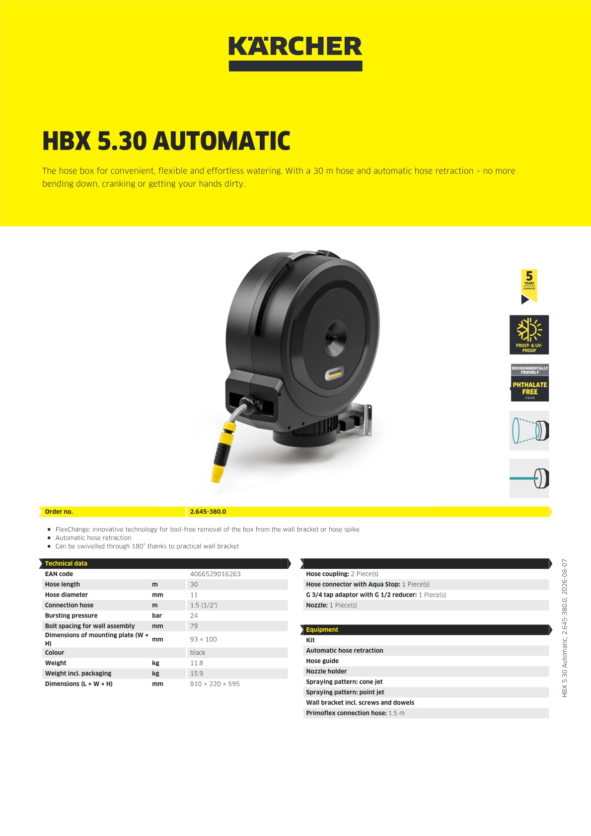Product information