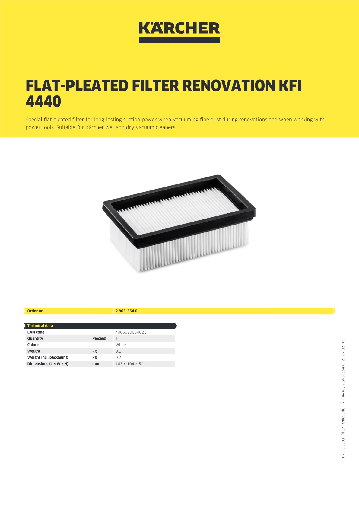 Product information