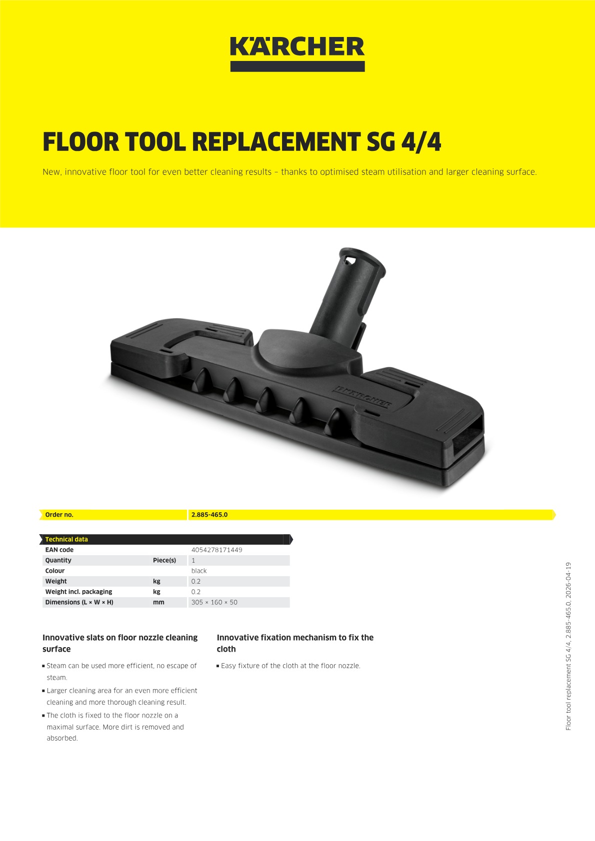 Product information