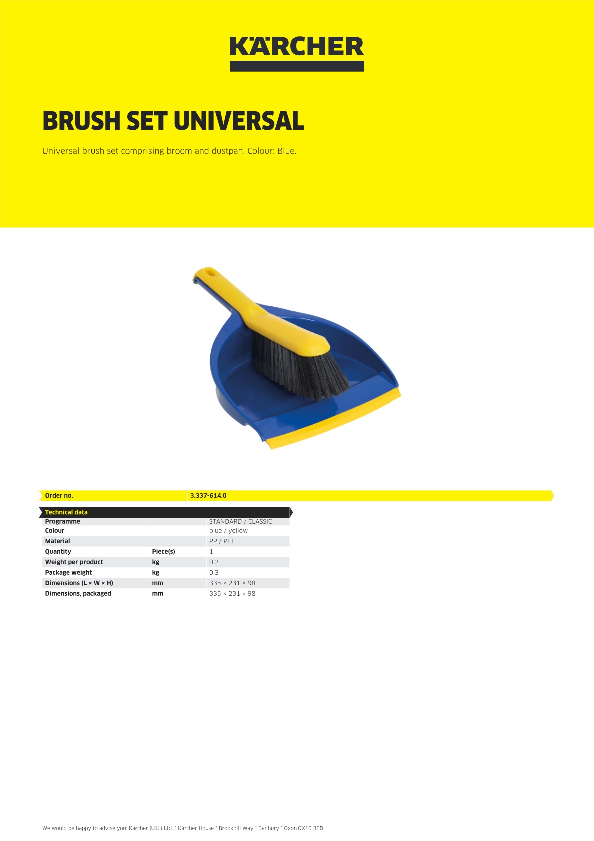 Product information