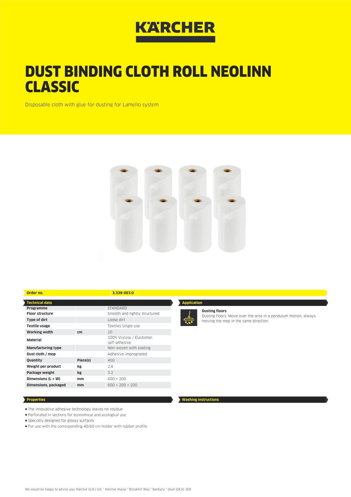 Product information