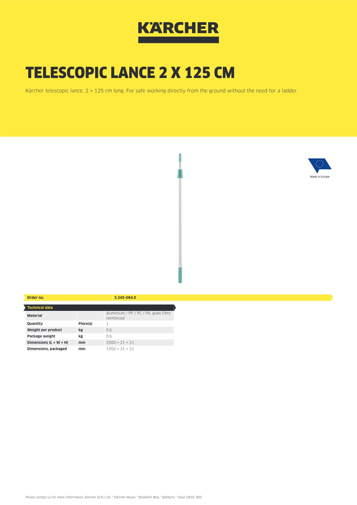Product information