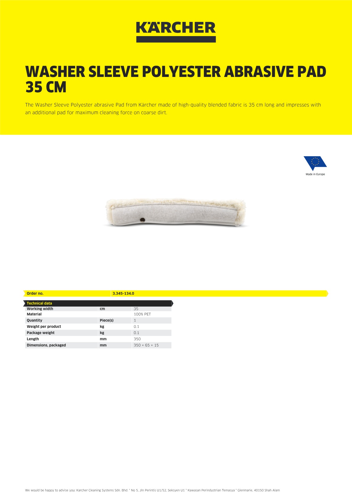 Product information