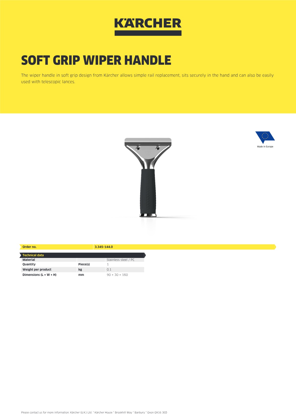 Product information