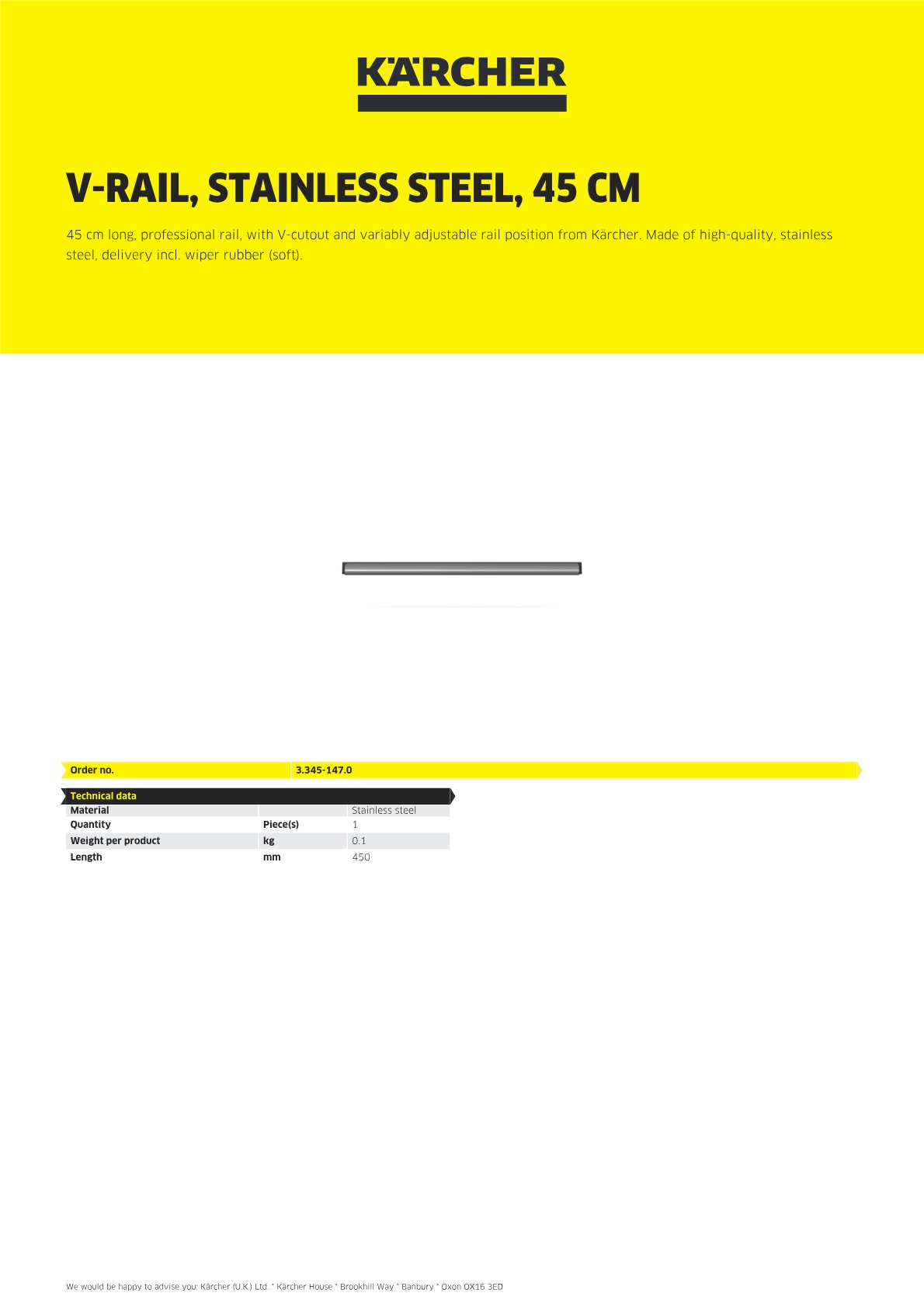 Product information