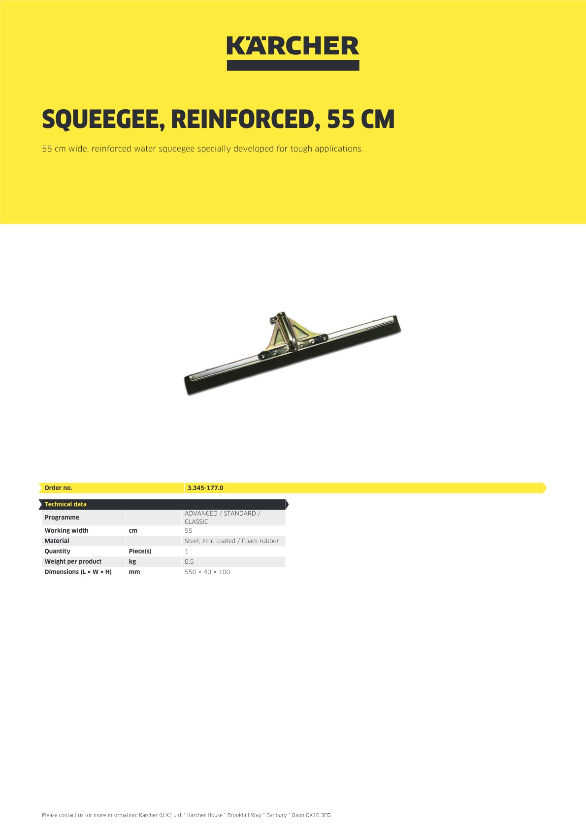 Product information