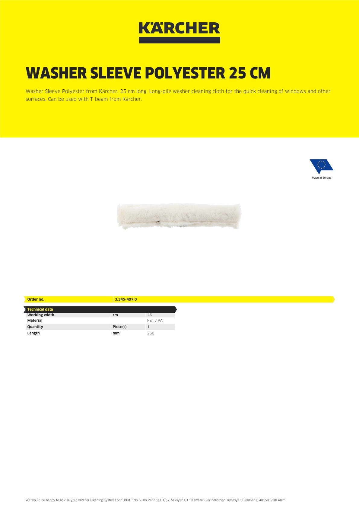 Product information