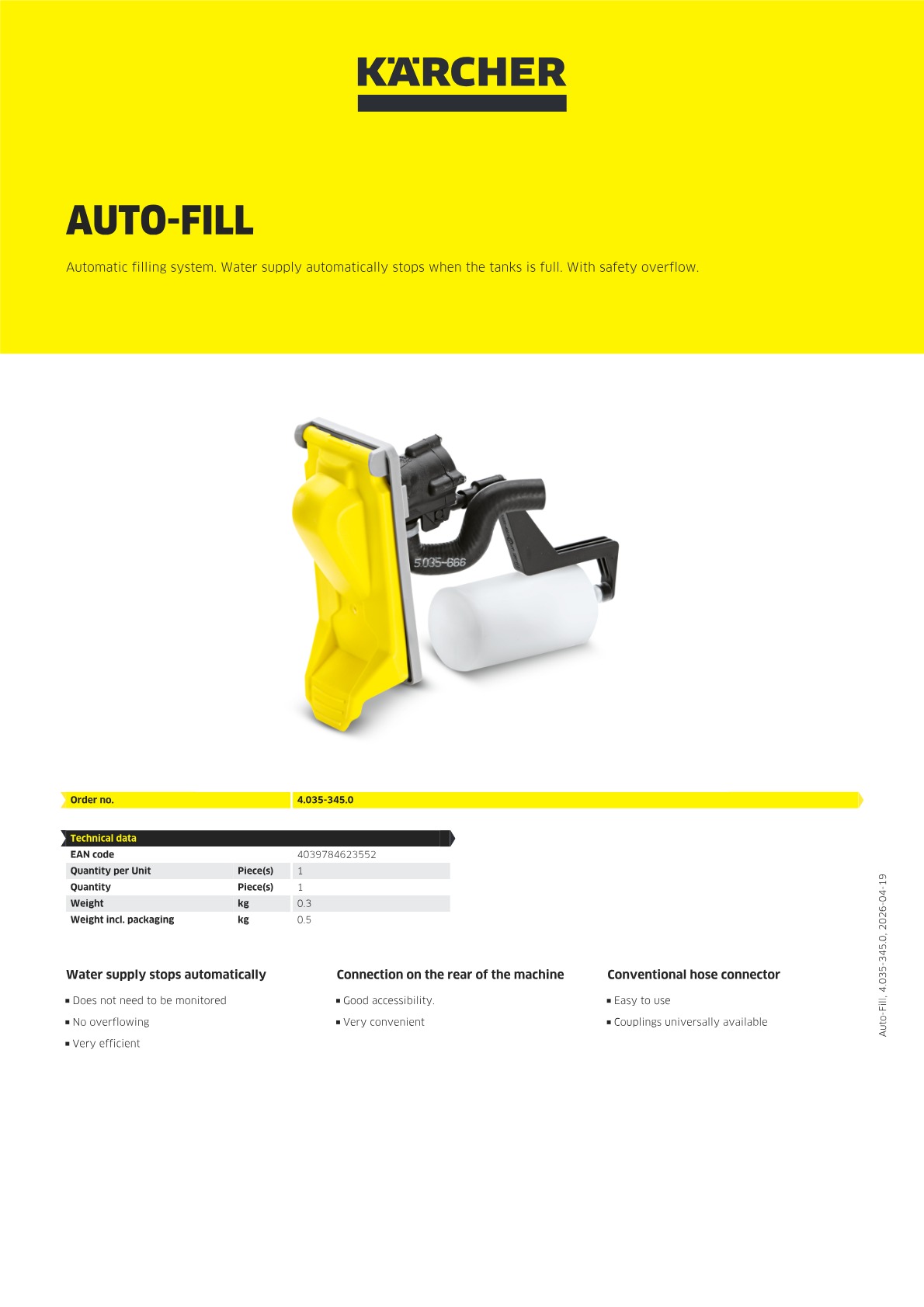 Product information