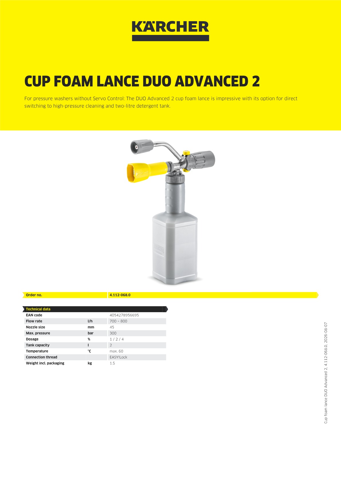 Product information