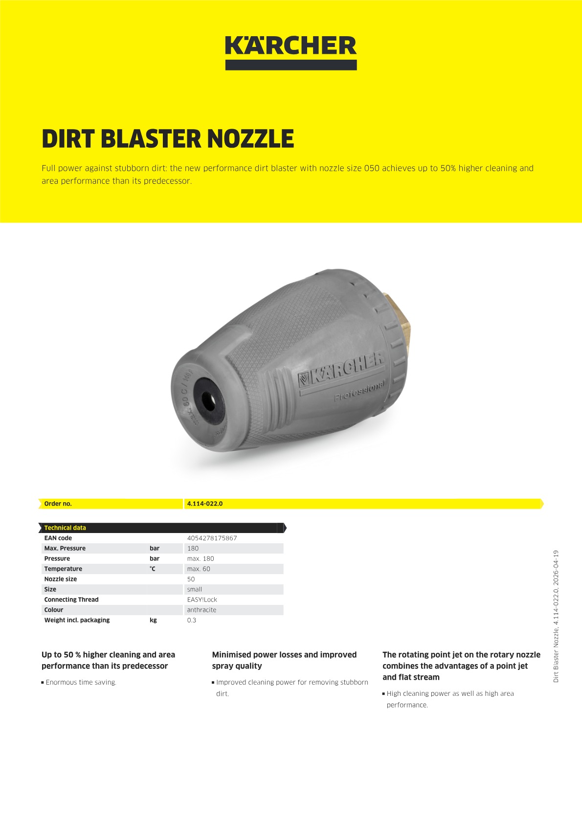 Product information