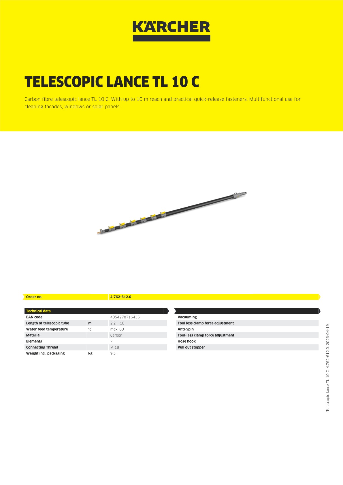 Product information
