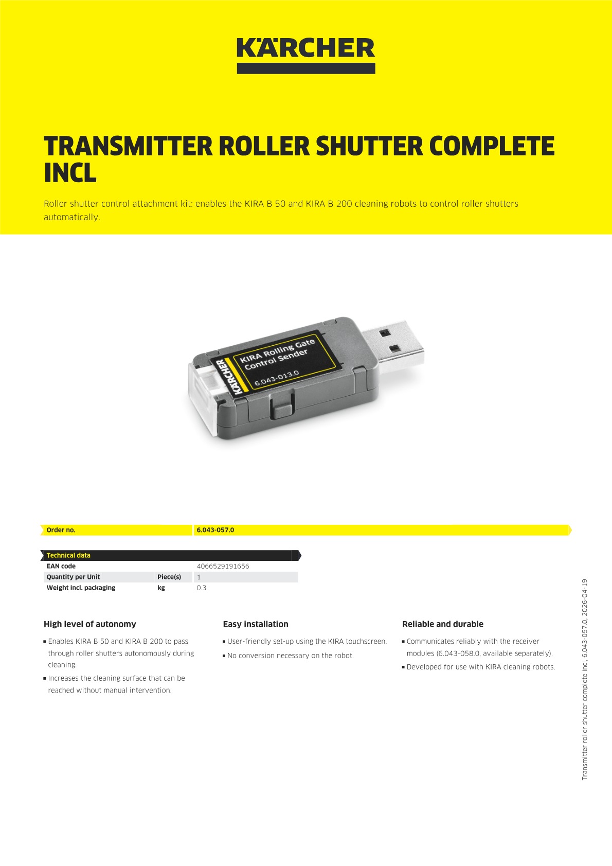 Product information