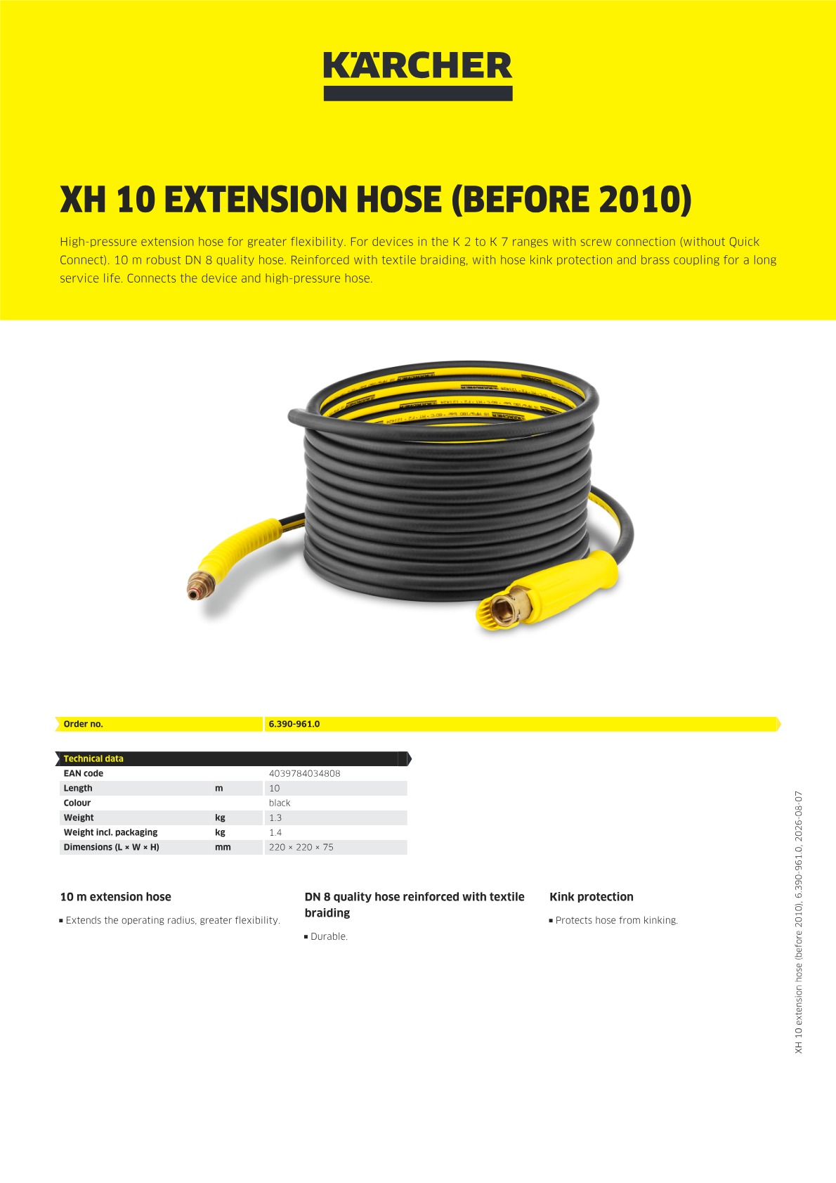 Product information