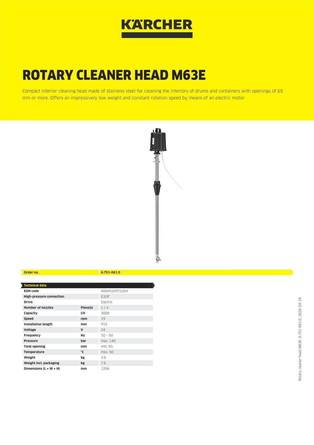 Product information