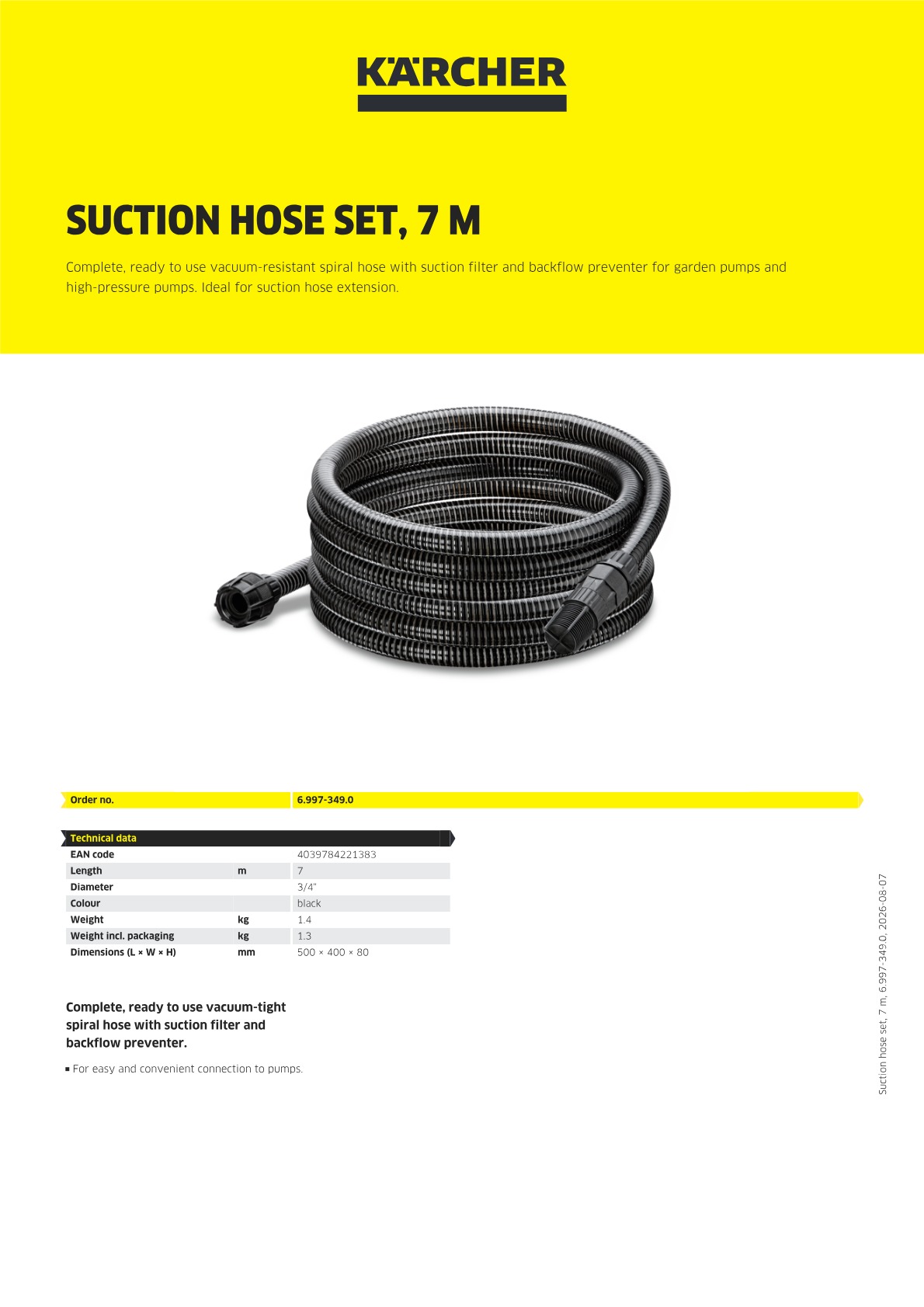 Product information