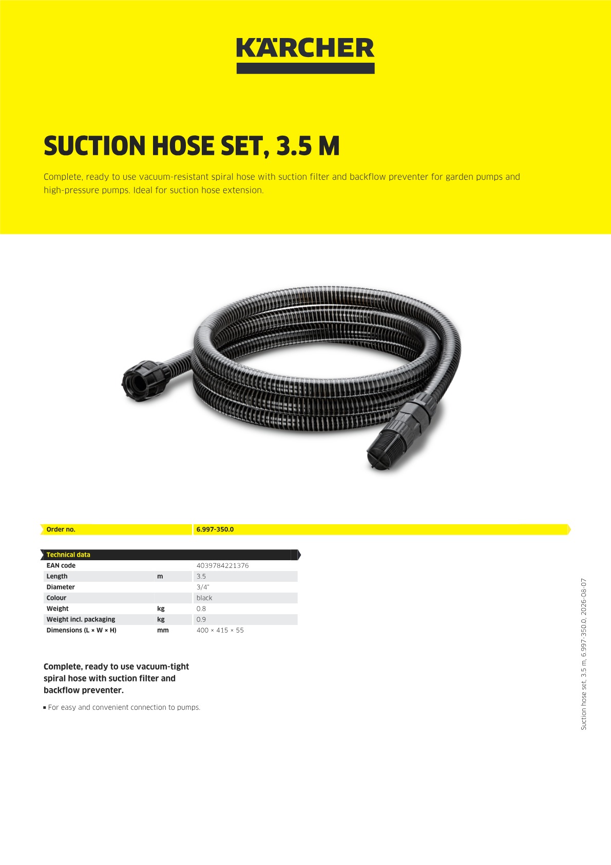 Product information