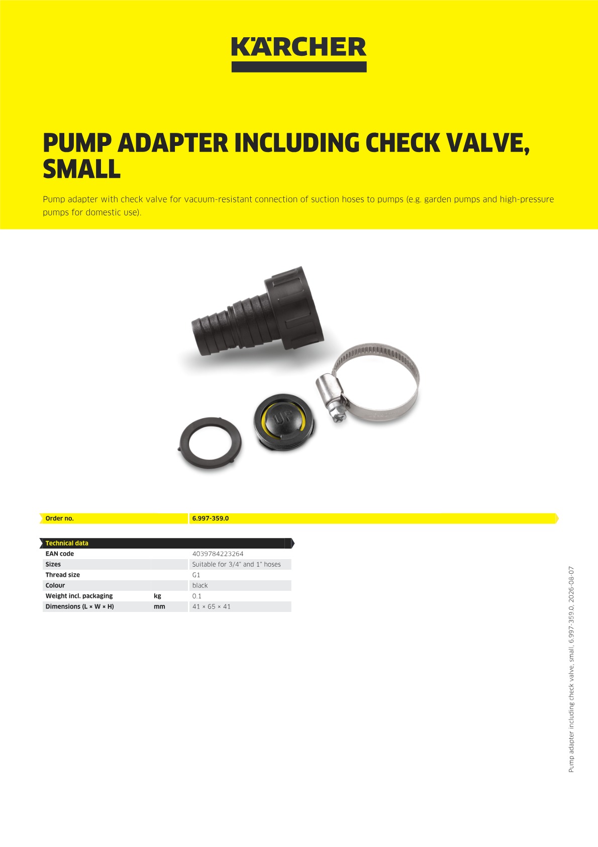 Product information