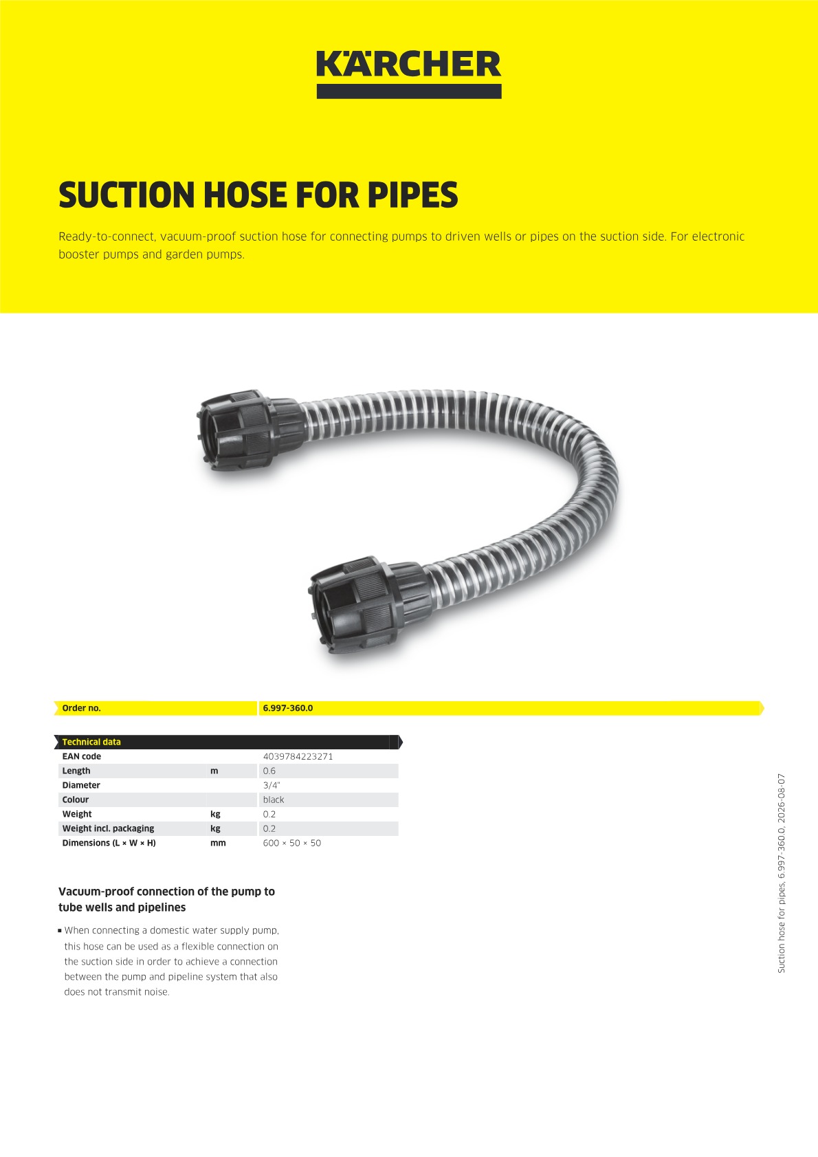 Product information
