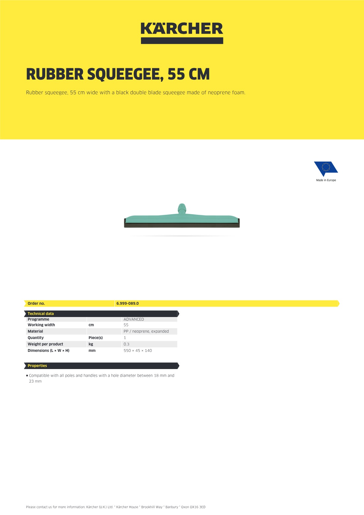 Product information