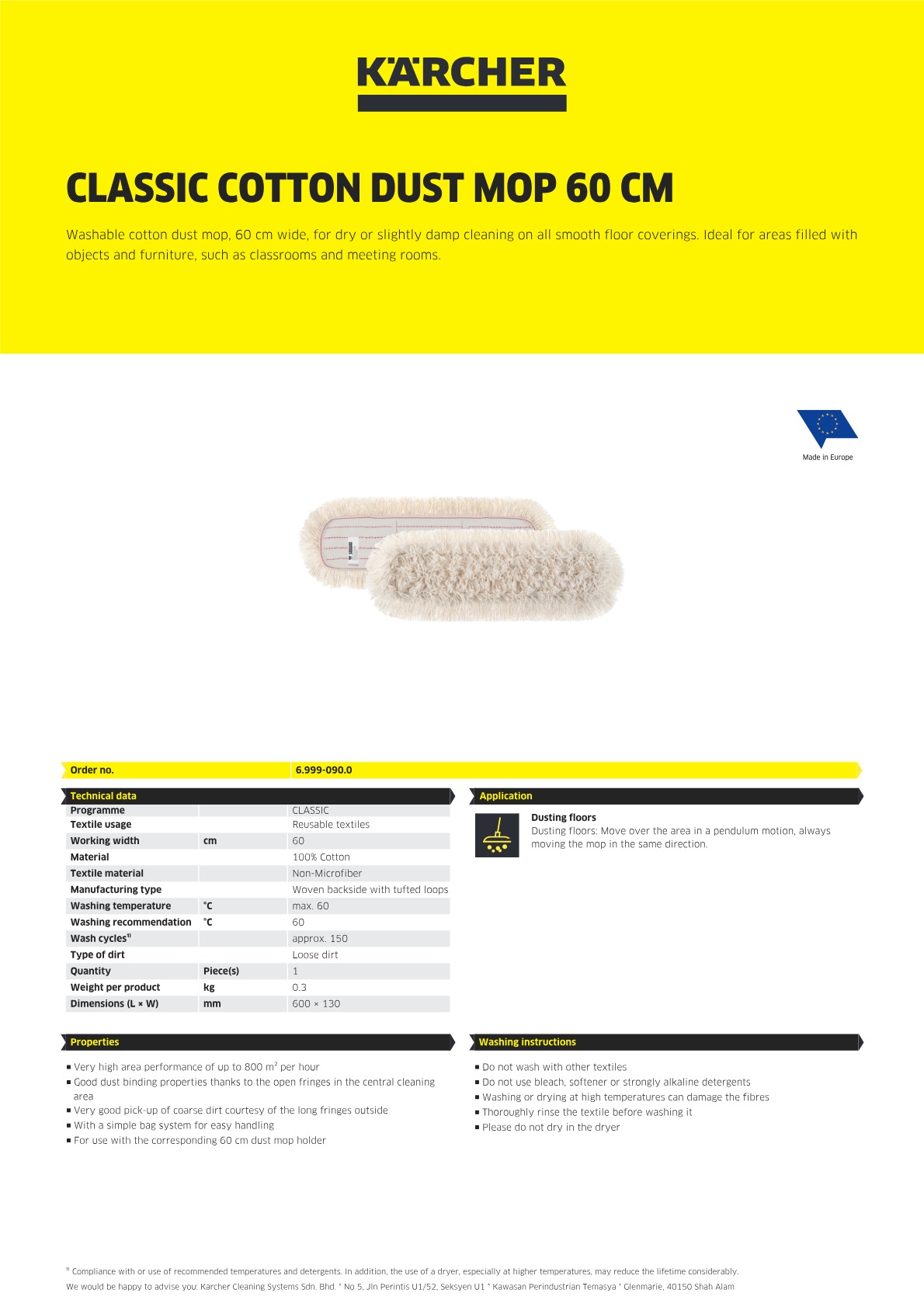 Product information