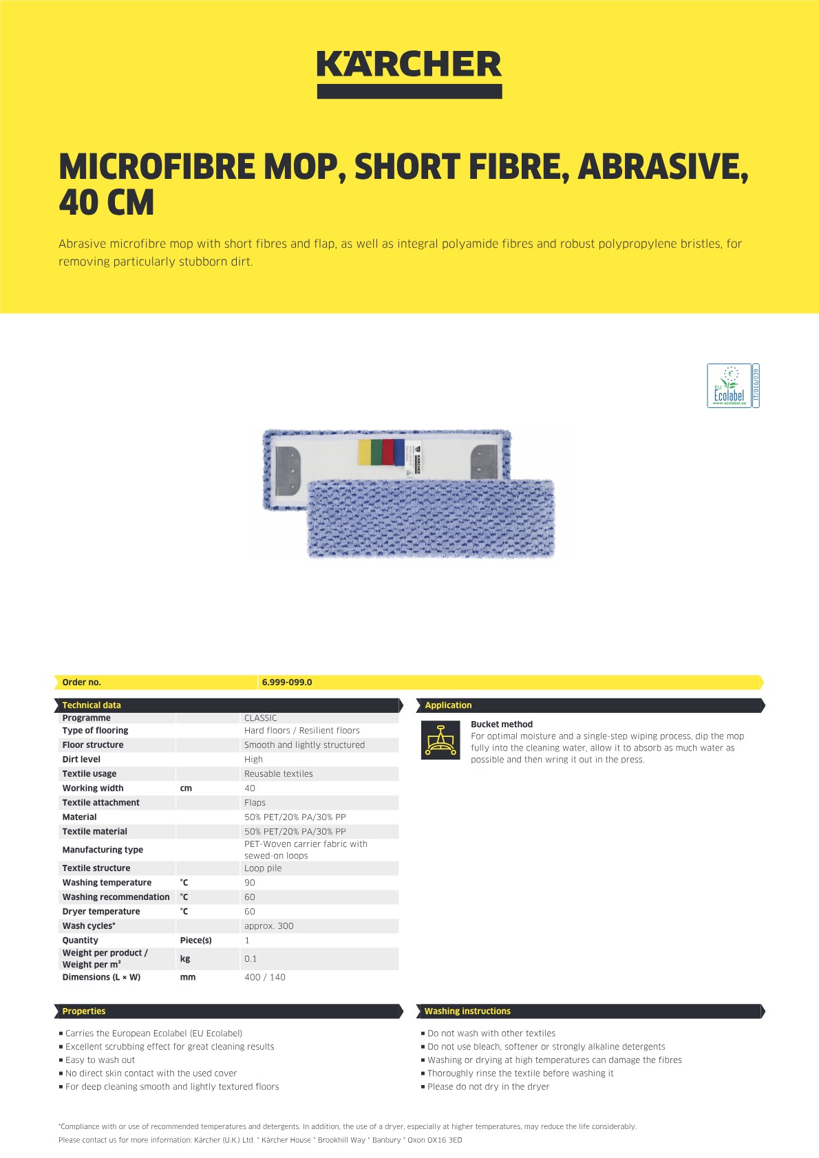 Product information