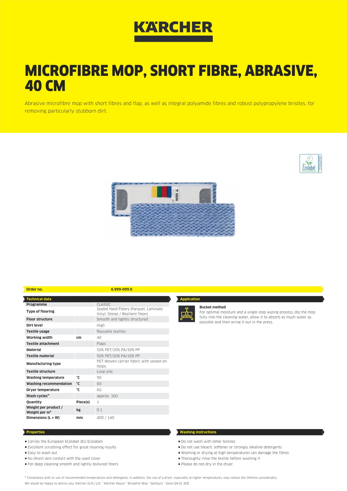 Product information