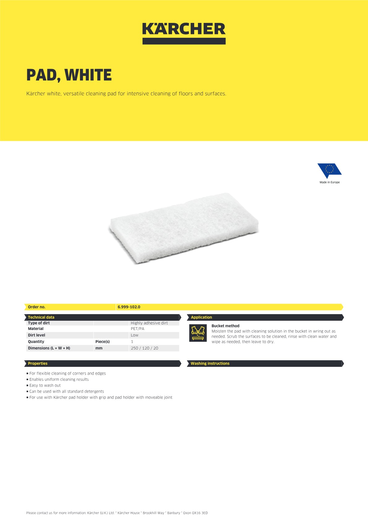Product information