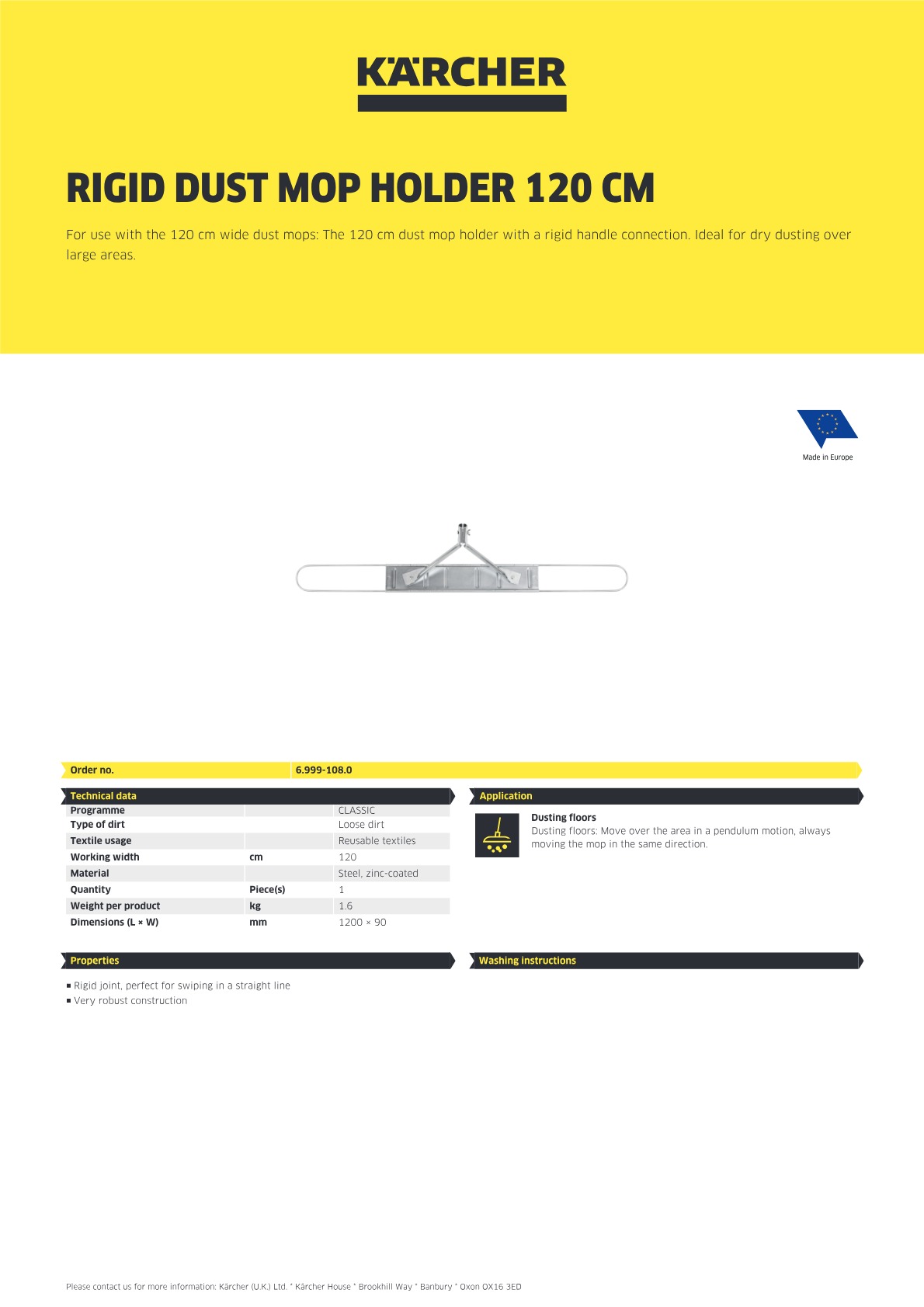 Product information