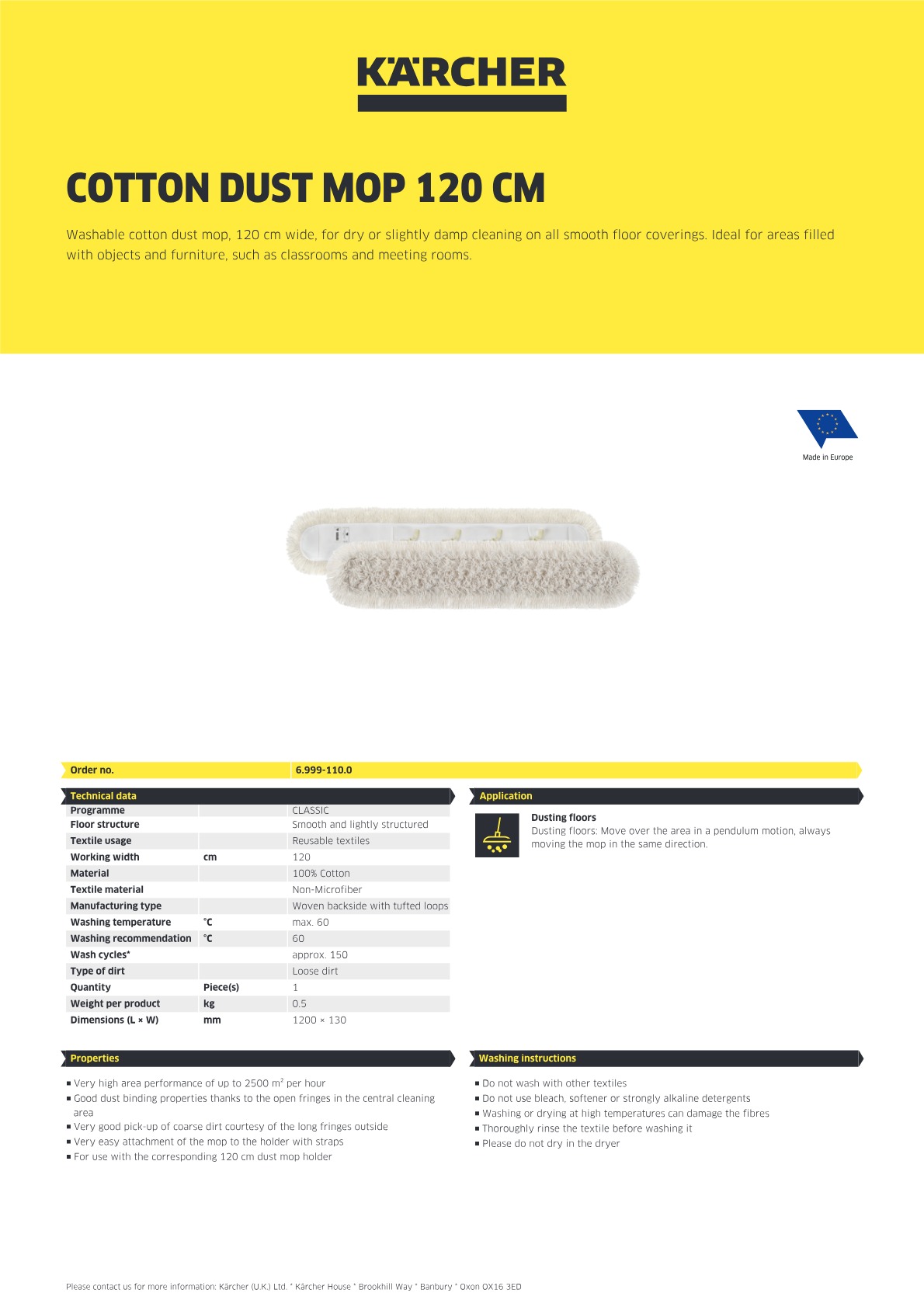 Product information