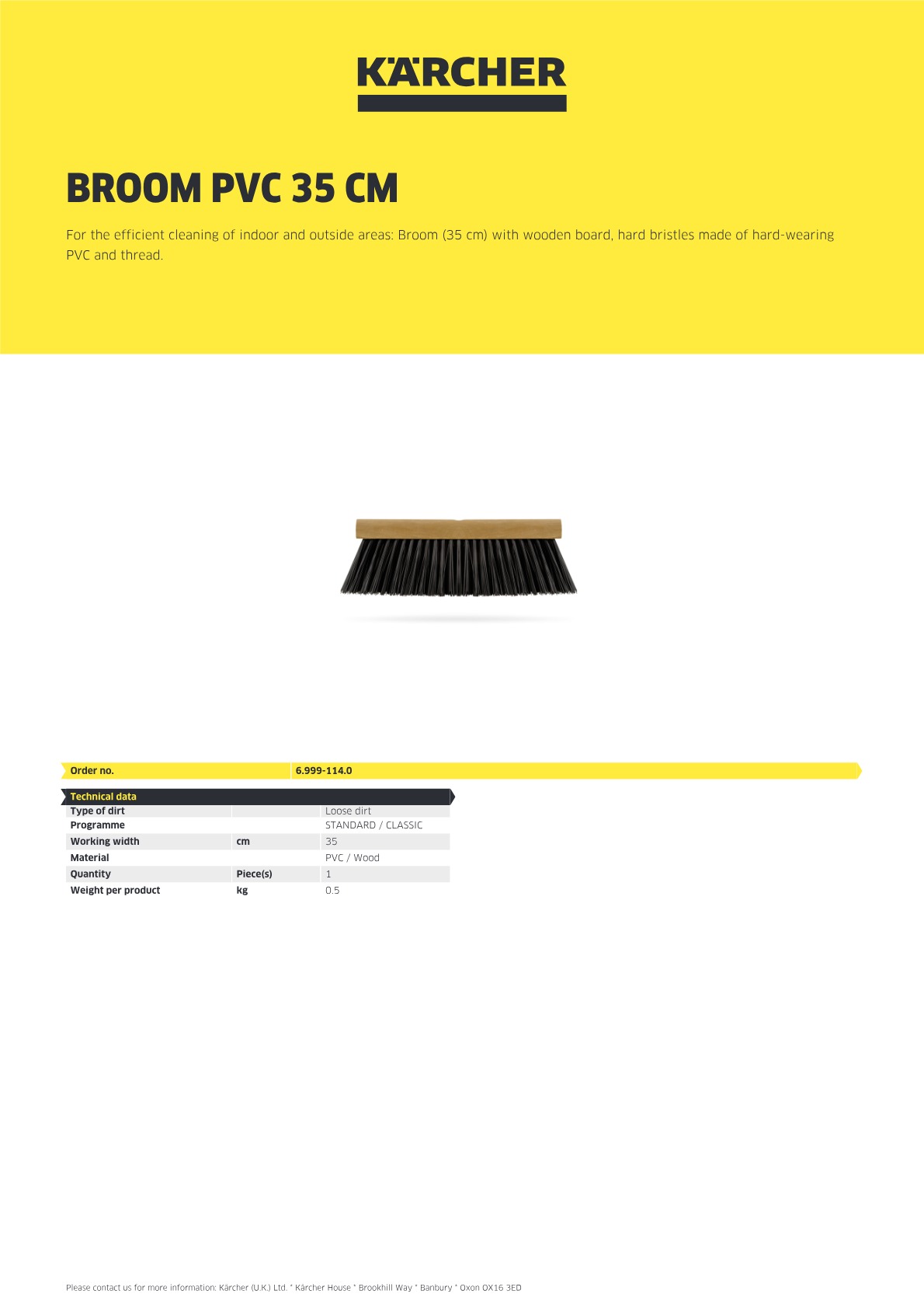 Product information