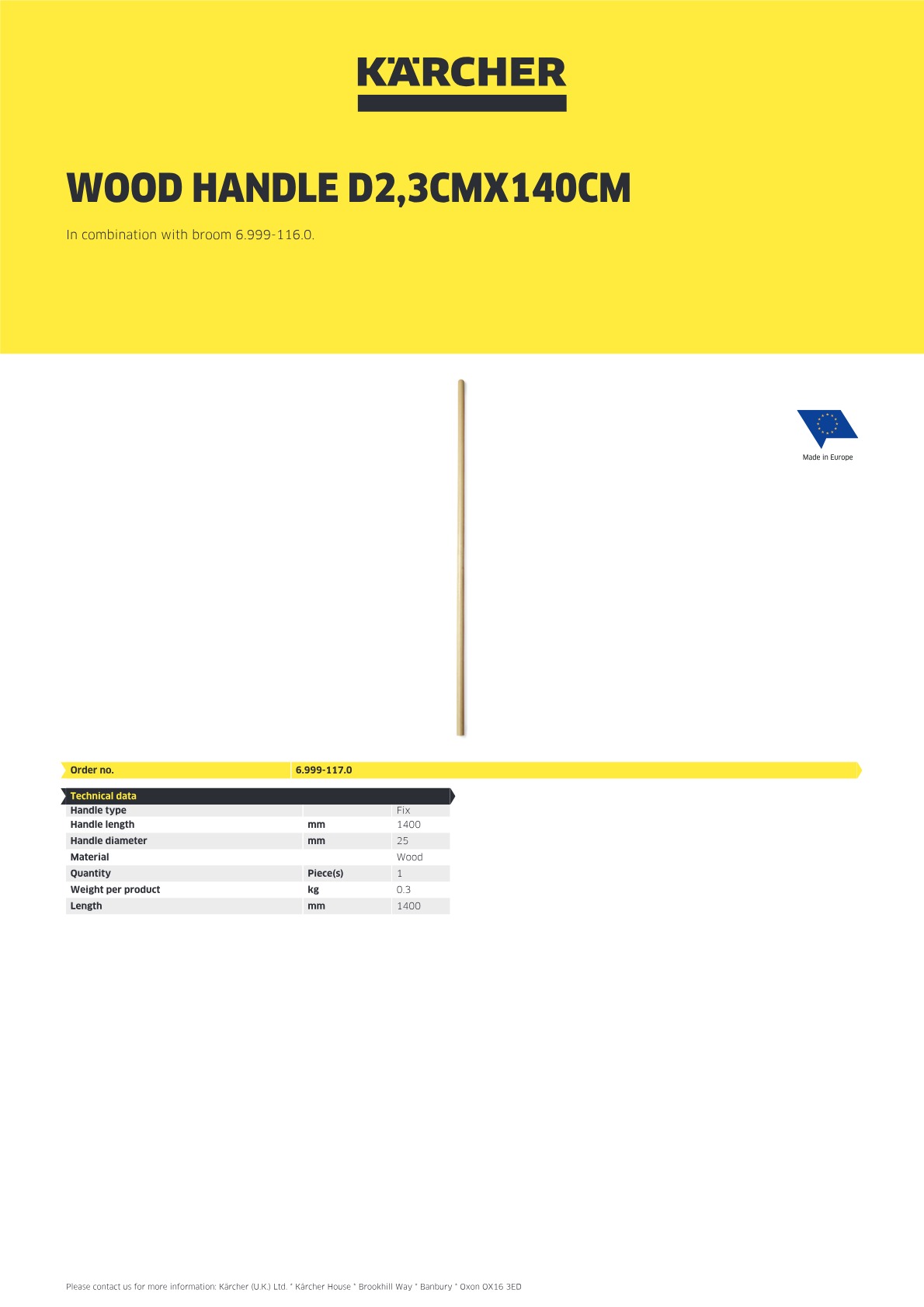 Product information