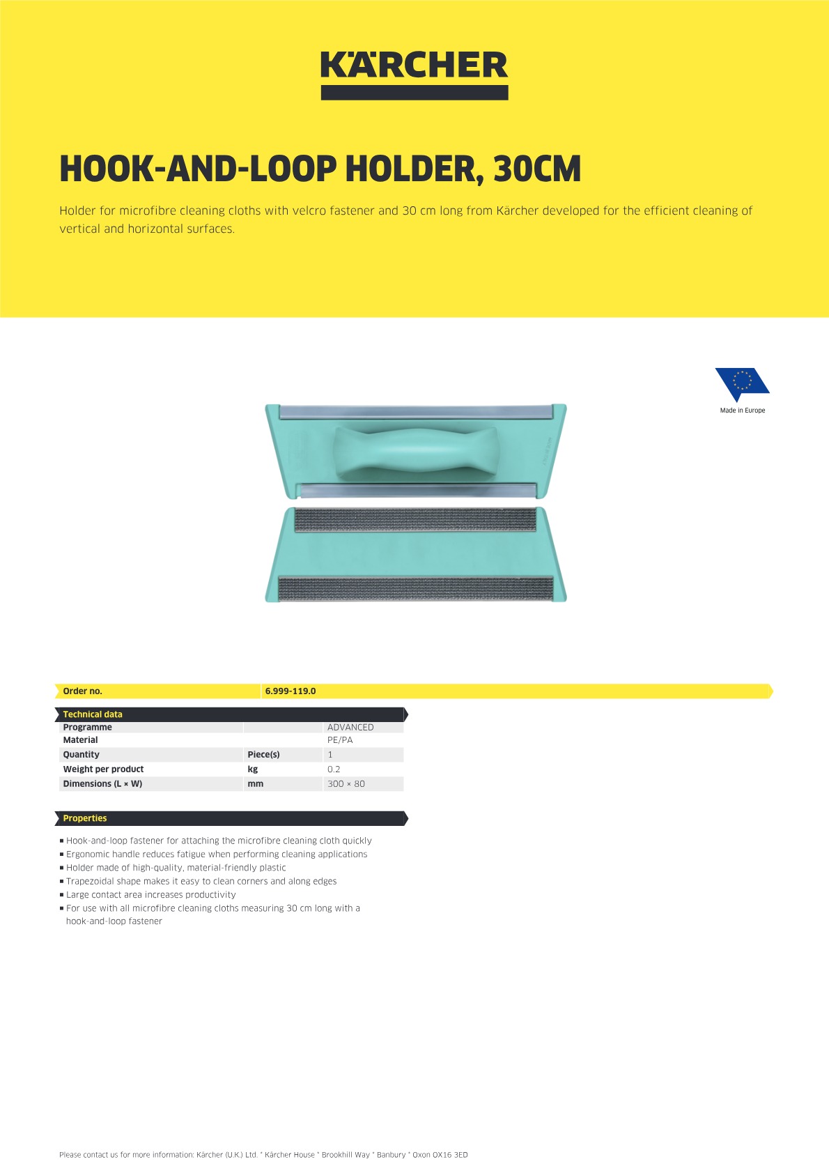 Product information